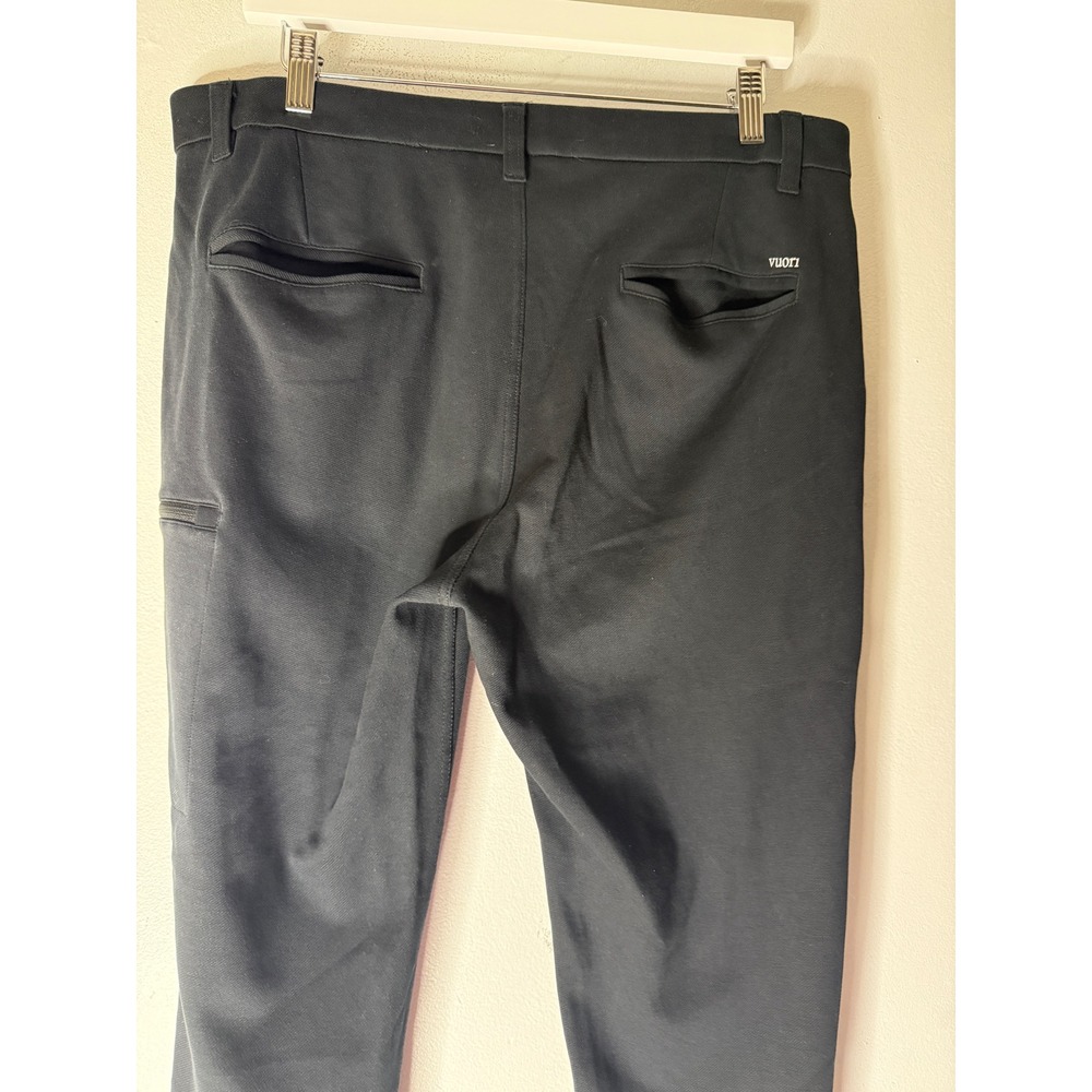 Vuori men's black slim leg pants size 34 - Picture 5 of 5